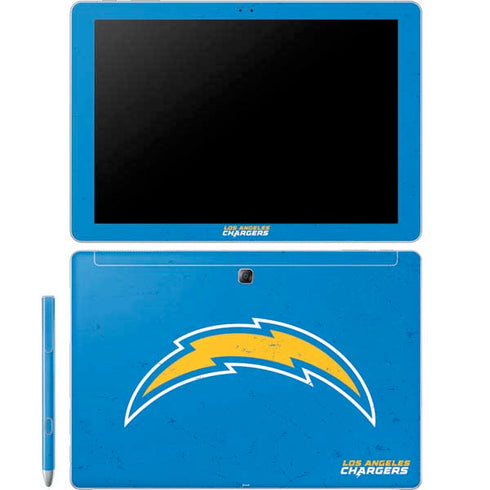 NFL Los Angeles Chargers - Alternate Distressed Galaxy Book 12in Skin